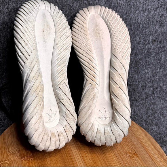 Adidas Tubular Doom Sock Primeknit Black Raw Pink Sneaker Sz 8.5 - Picture 8 of 8